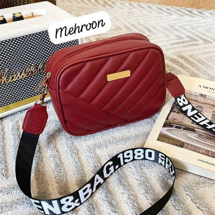 Women's Crossbody Bags- Trendy Quilted Crossbody Bags